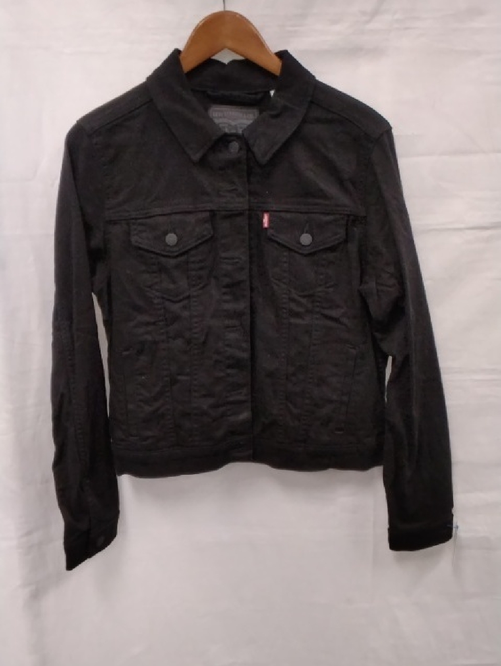 Levi's Black Denim Trucker Jacket